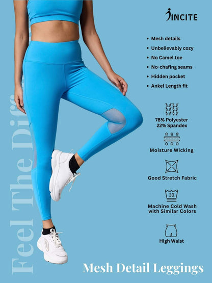 Mesh Detail Leggings