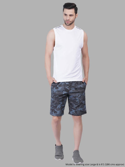 Woven Camo shorts