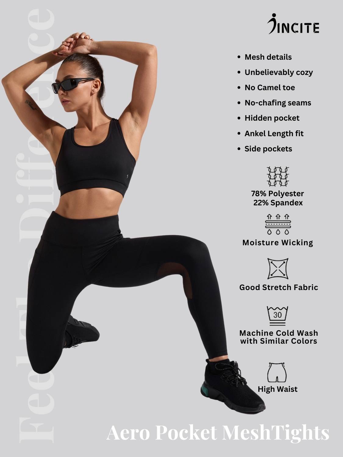 Aero Pocket Mesh Tights