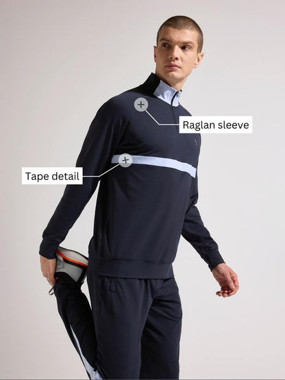 Athletic Half-Zip Jacket